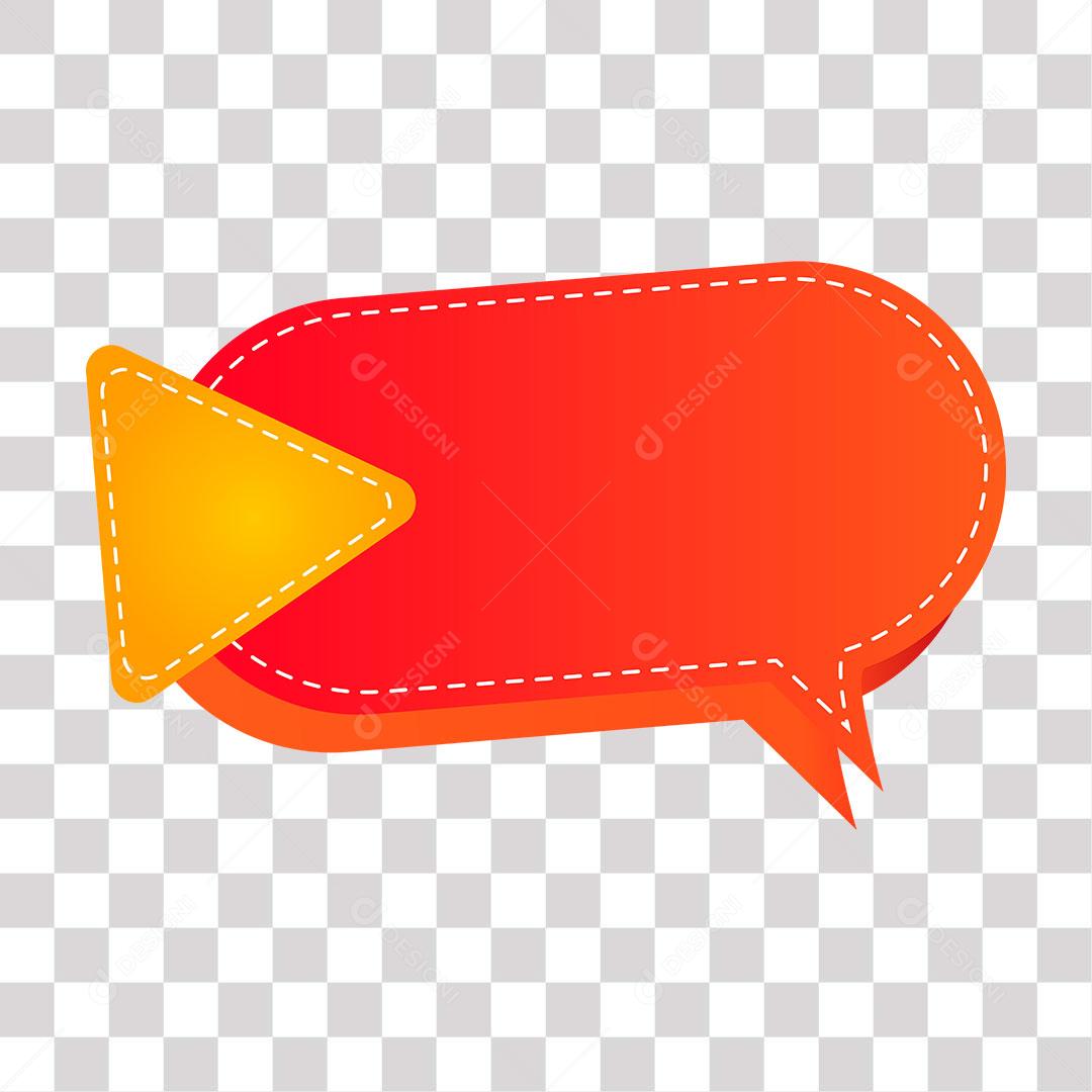 desenho de etiqueta de cor vermelha e amarela png transparente