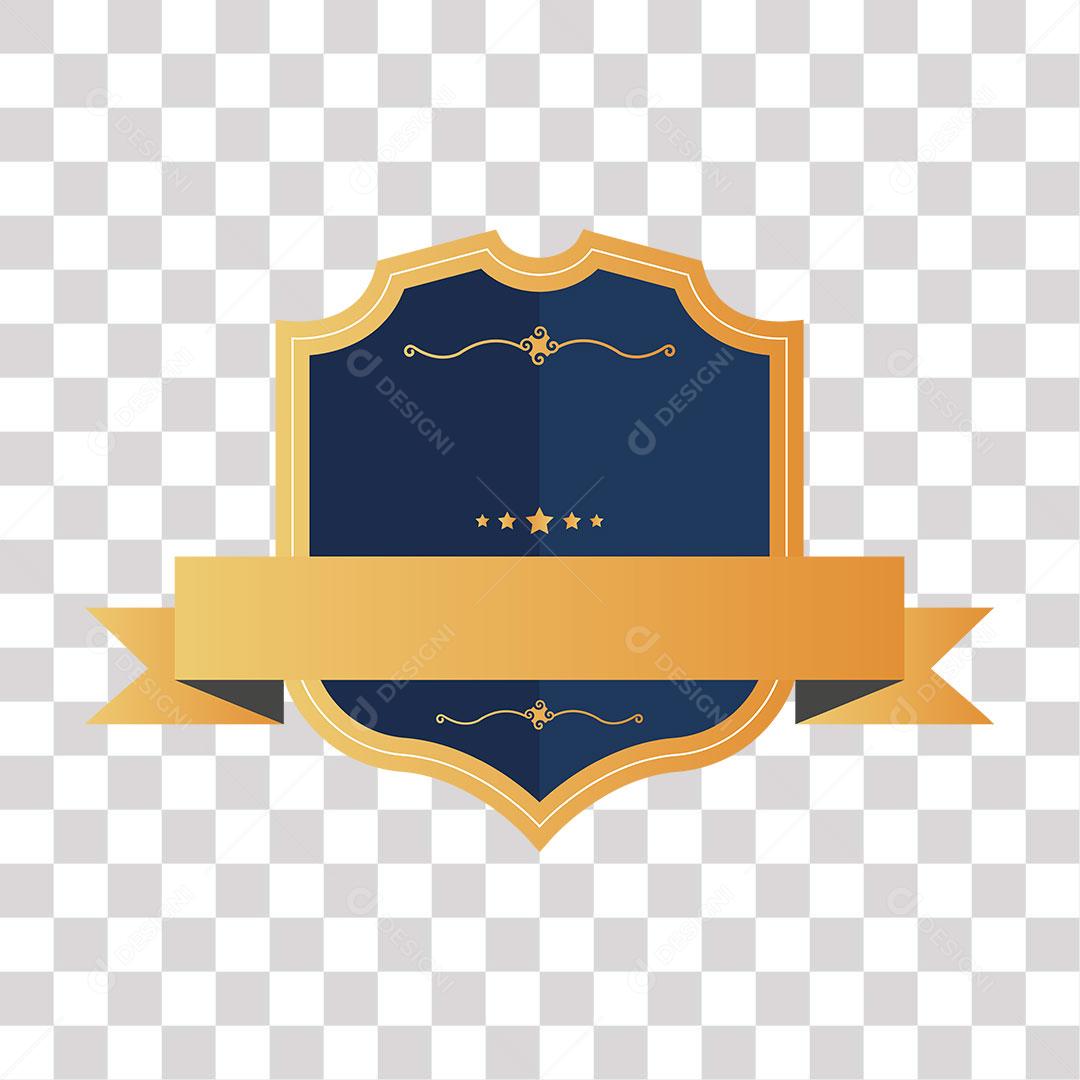 desenho de brasão em forma de escudo