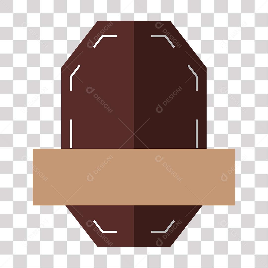 dark brown coat of arms design