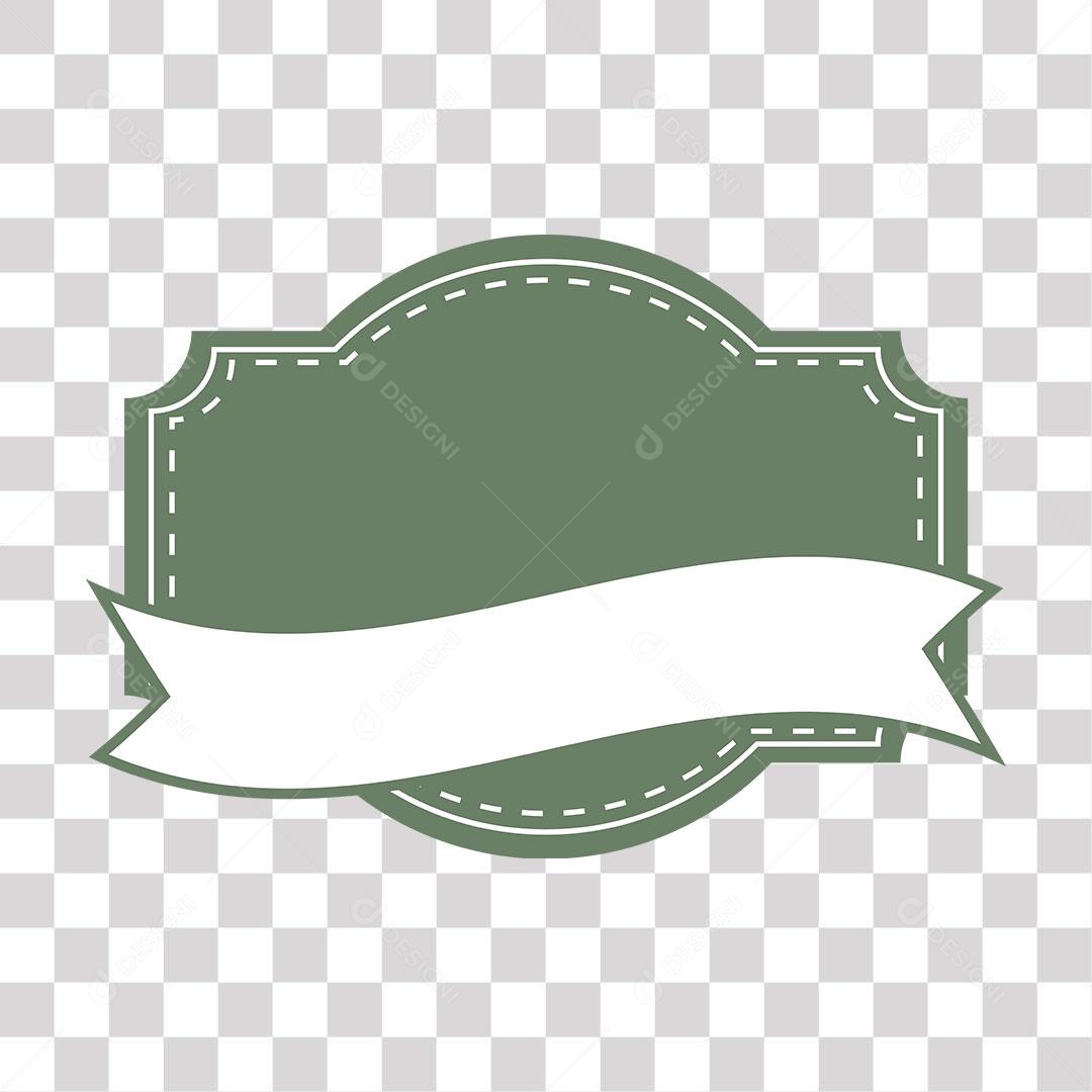 desenho de etiqueta com faixa  png de imagem transparente