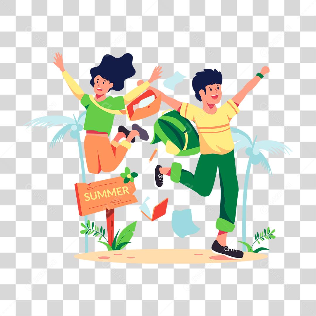 Desenho de mulheres se divertindo