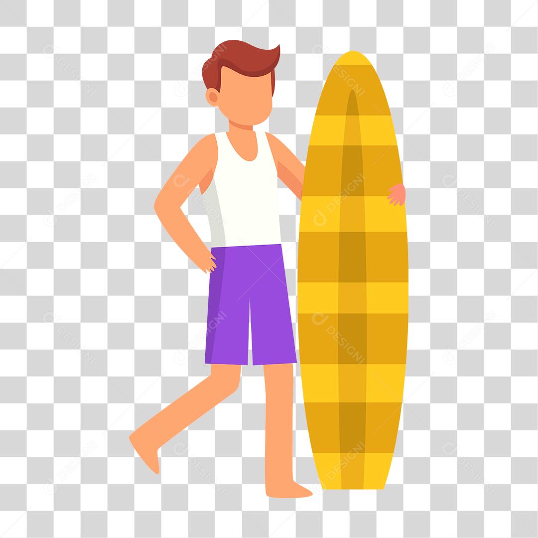 Desenho de pessoas vestidas com roupas de banho