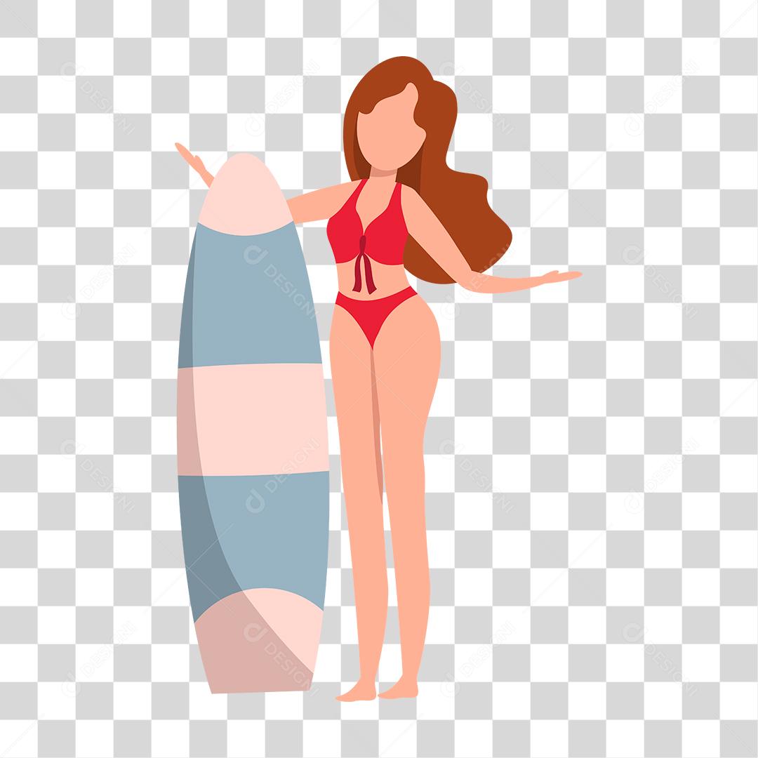 Desenho de pessoas vestidas com roupas de banho