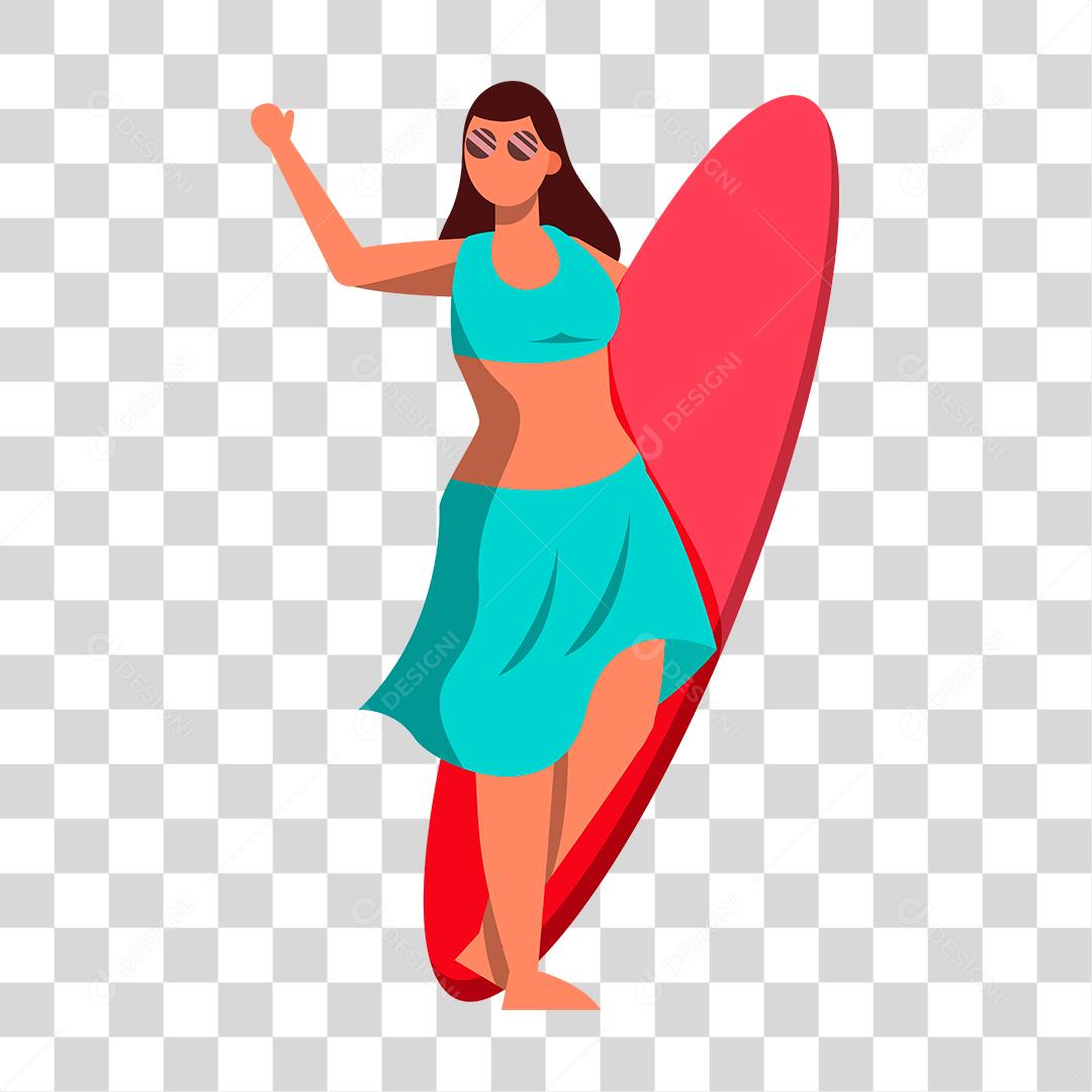 Desenho de pessoas vestidas com roupas de verão