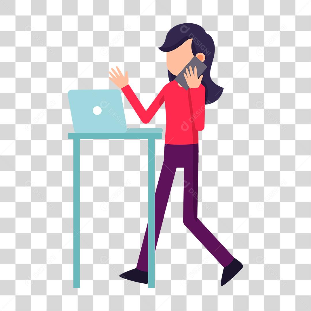 Desenho de pessoas trabalhando ou em lazer