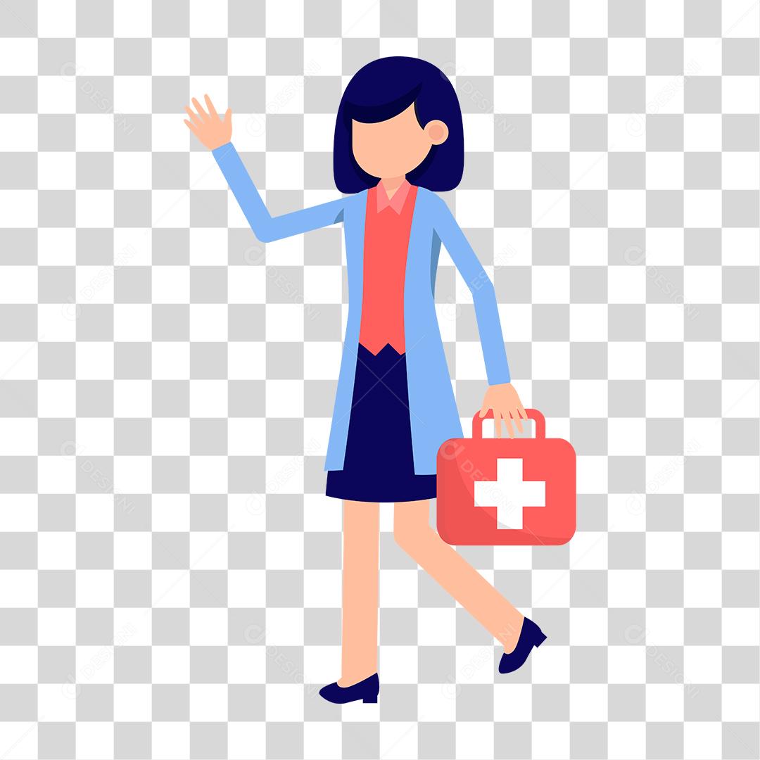 Desenho de pessoas trabalhando em suas profissões