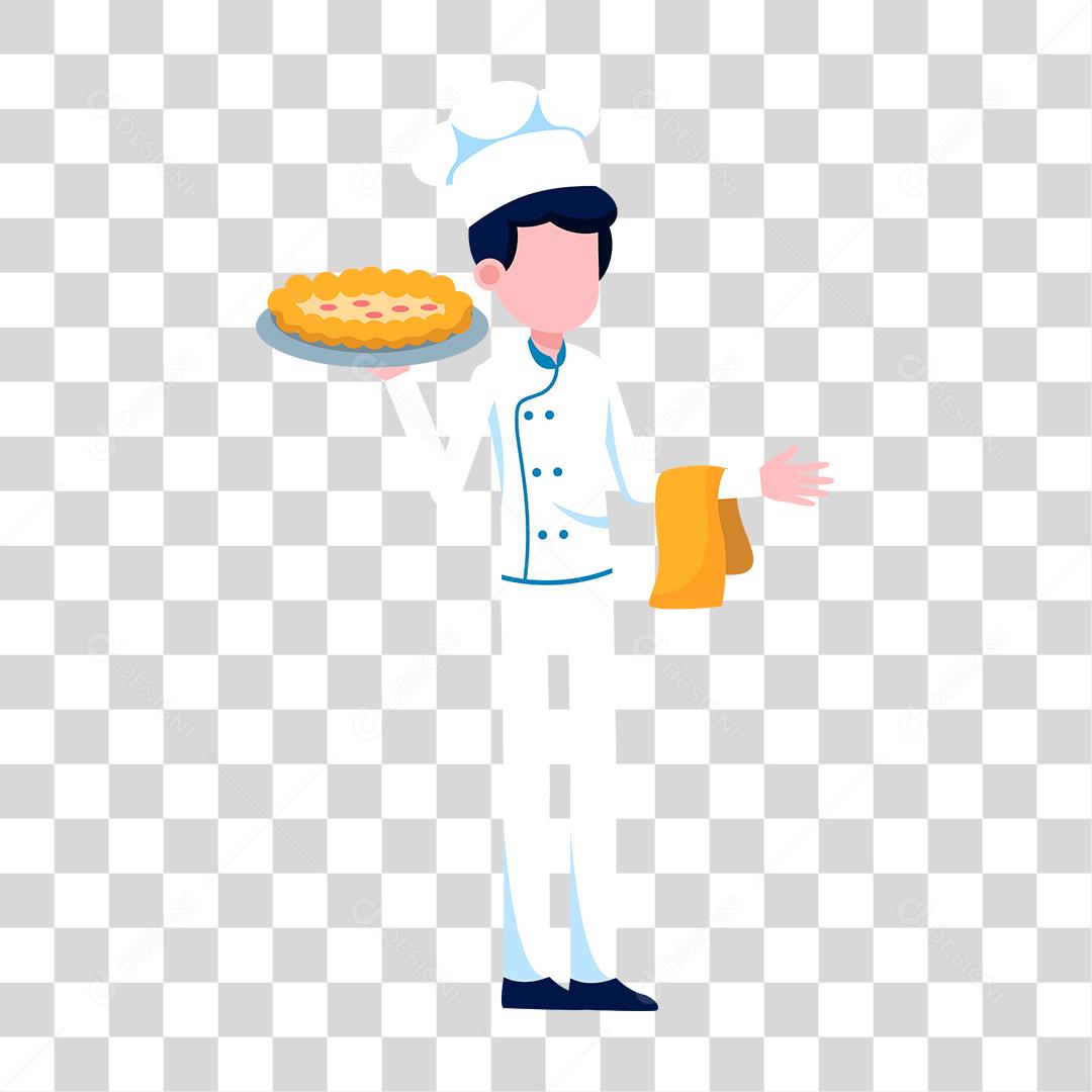 Desenho de pessoas trabalhando em suas profissões