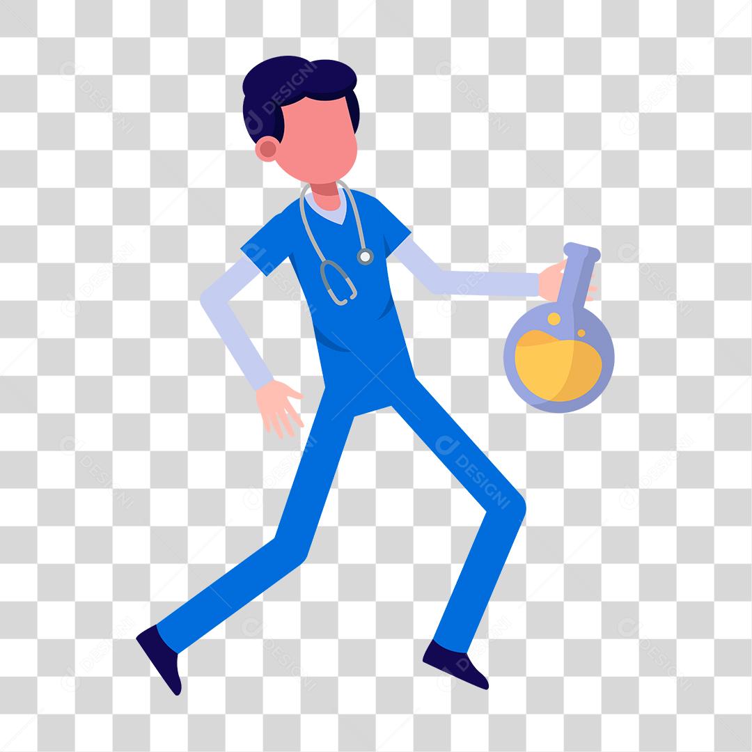 Desenho de pessoas trabalhando em suas profissões