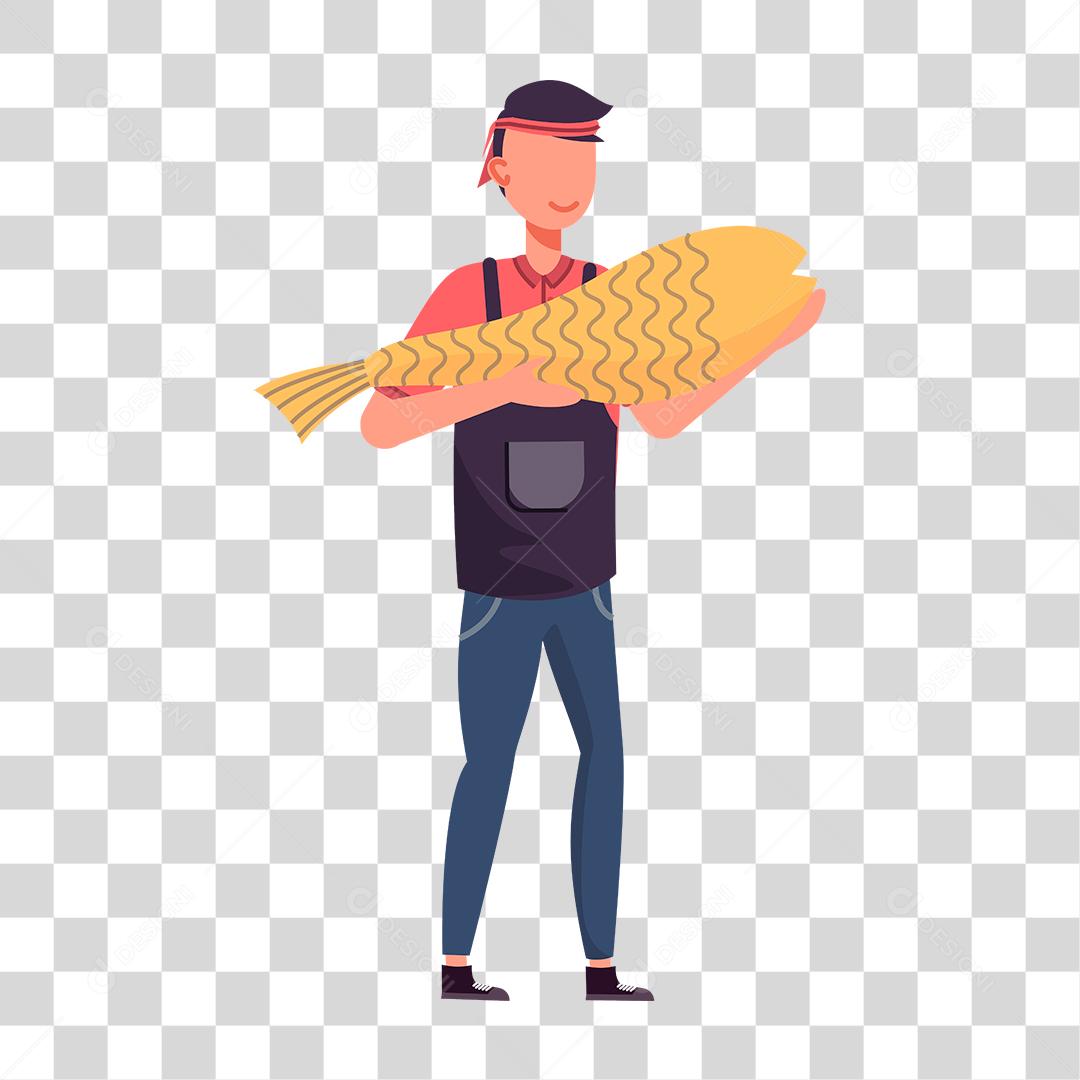 Desenho de pessoas trabalhando em suas profissões