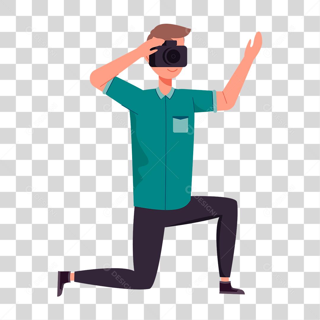 Desenho de pessoas trabalhando em suas profissões