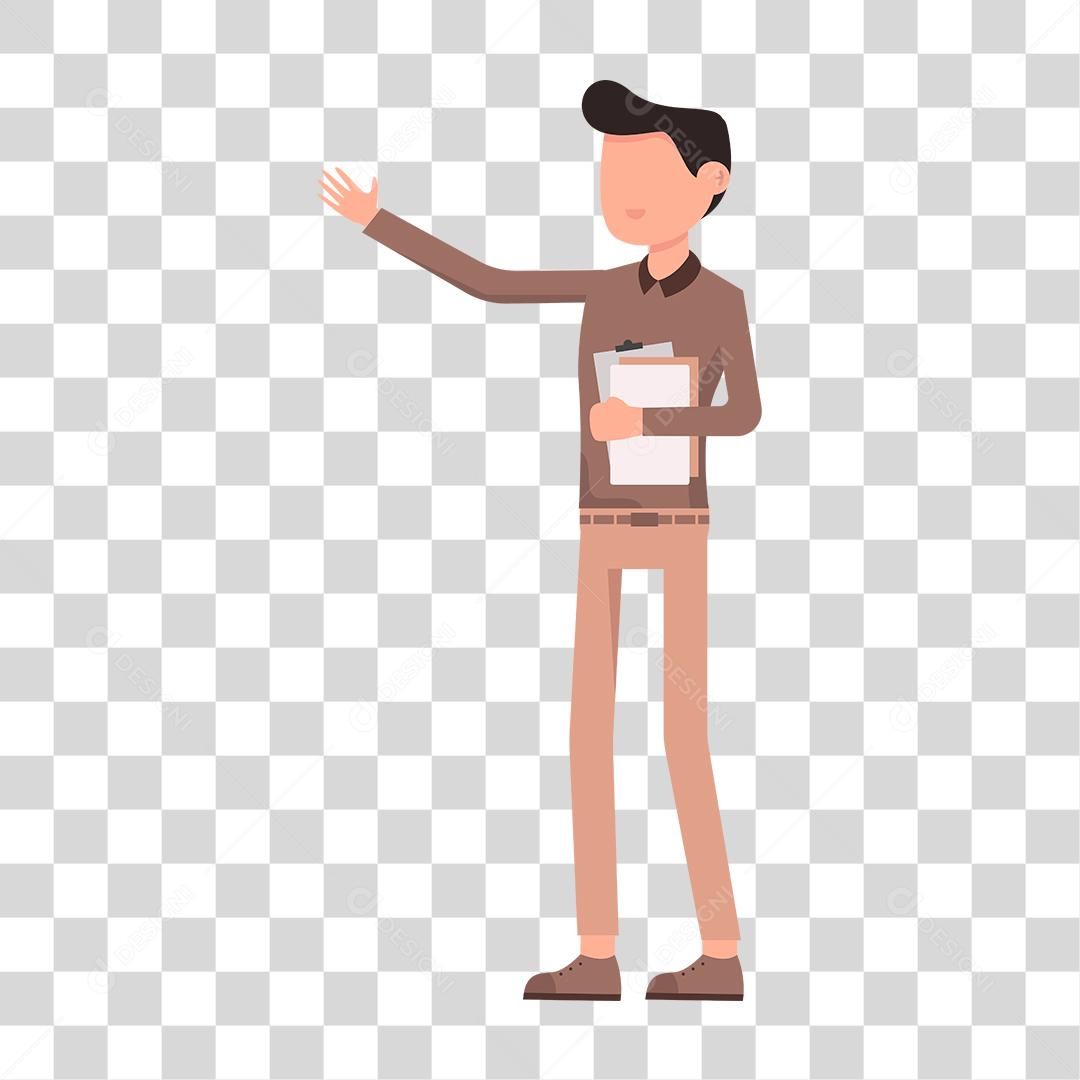 Desenho de pessoas trabalhando em suas profissões