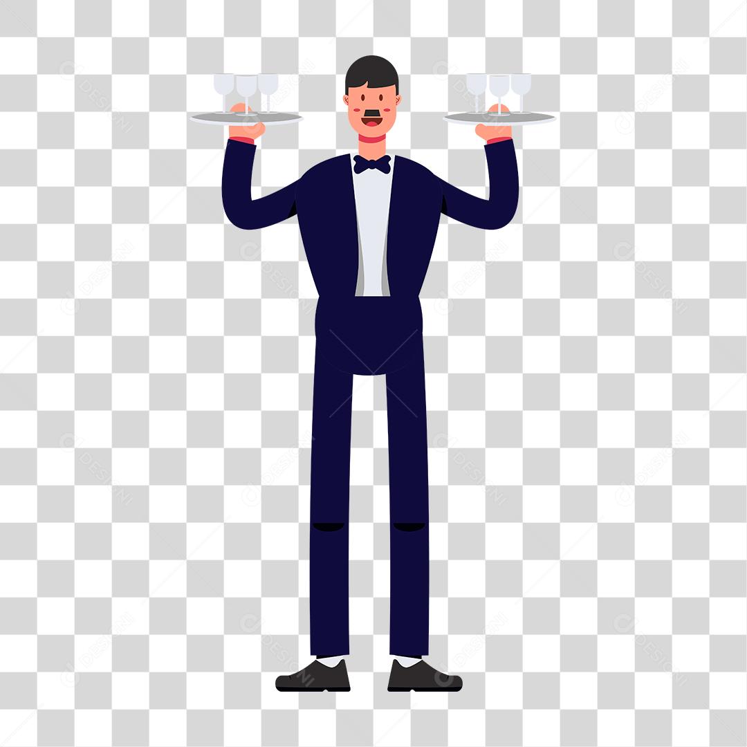 Desenho de pessoas trabalhando ou em lazer