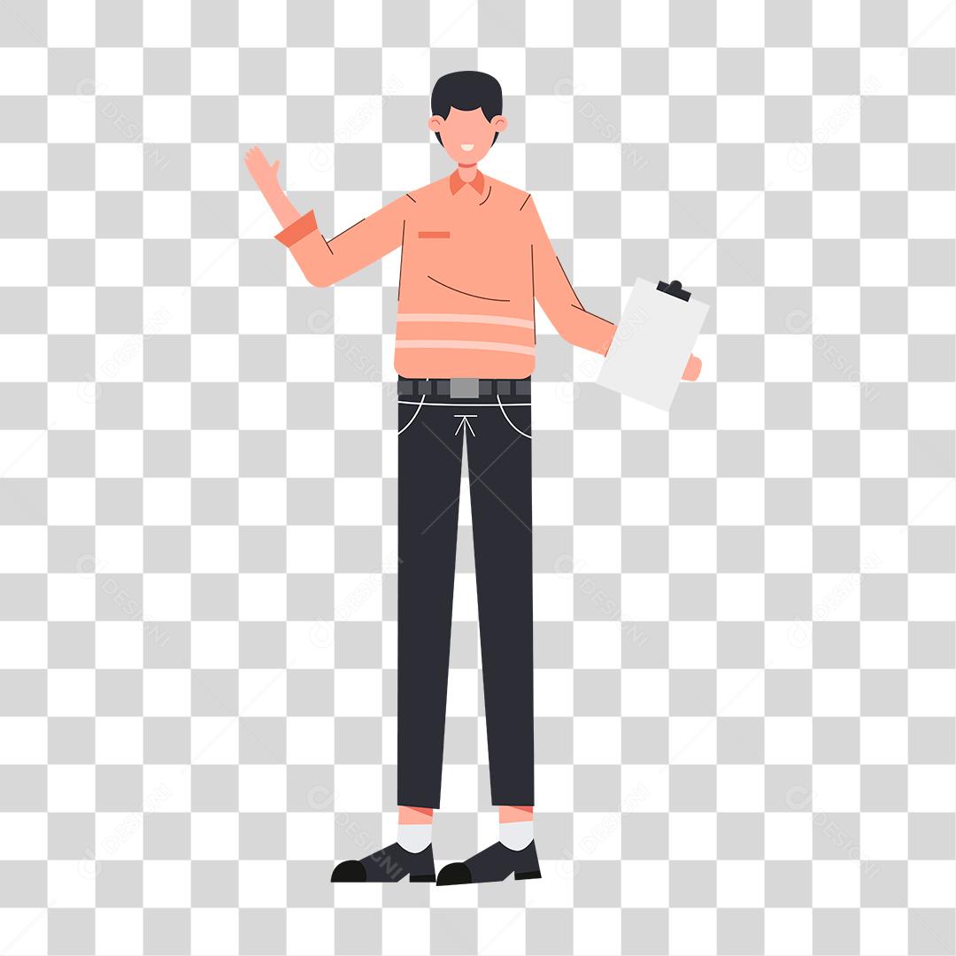 Desenho de pessoas trabalhando ou em lazer