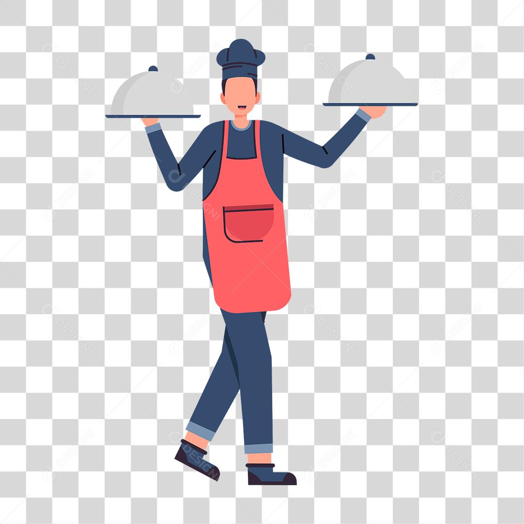 Desenho de pessoas trabalhando em suas profissões