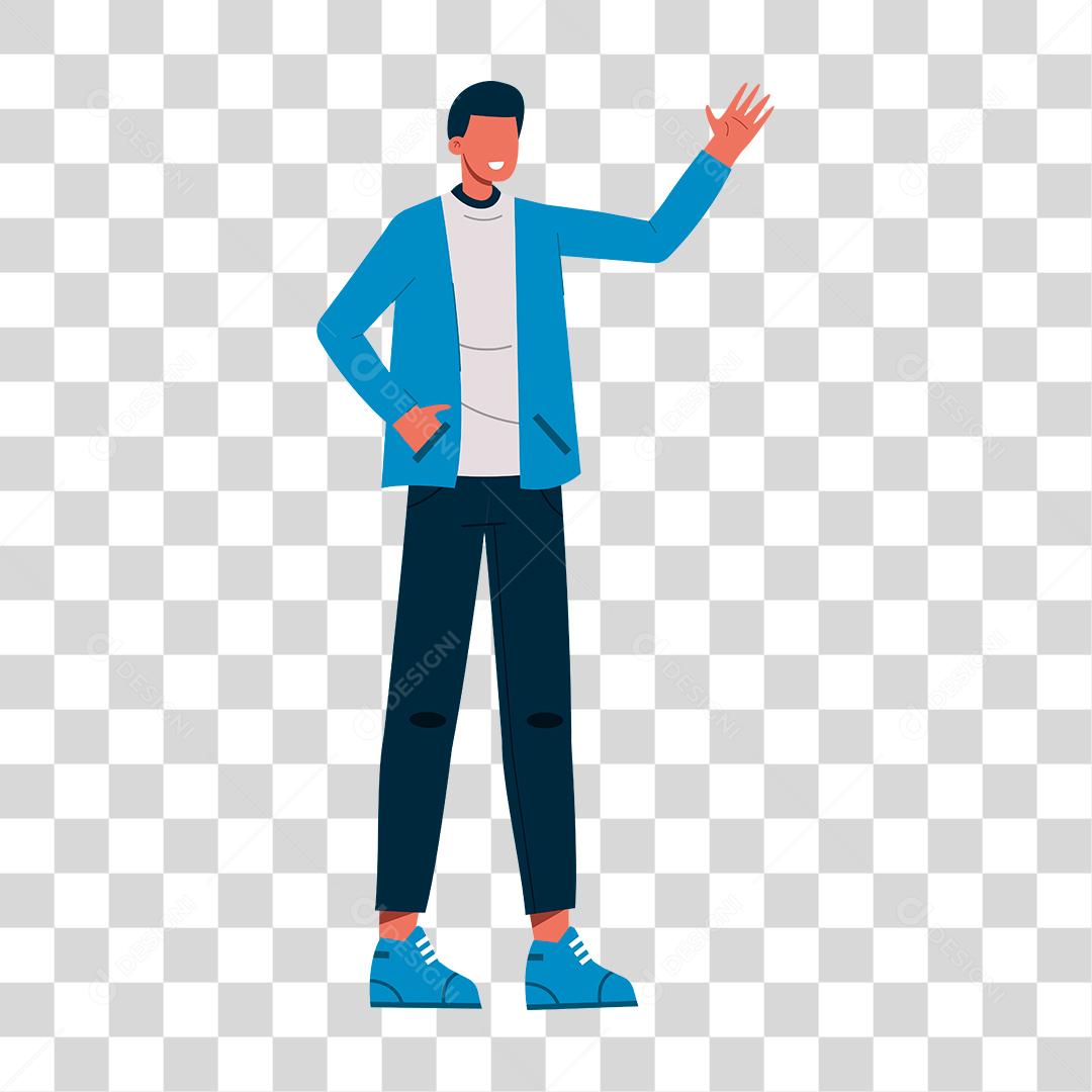 Desenho de pessoas em lazer