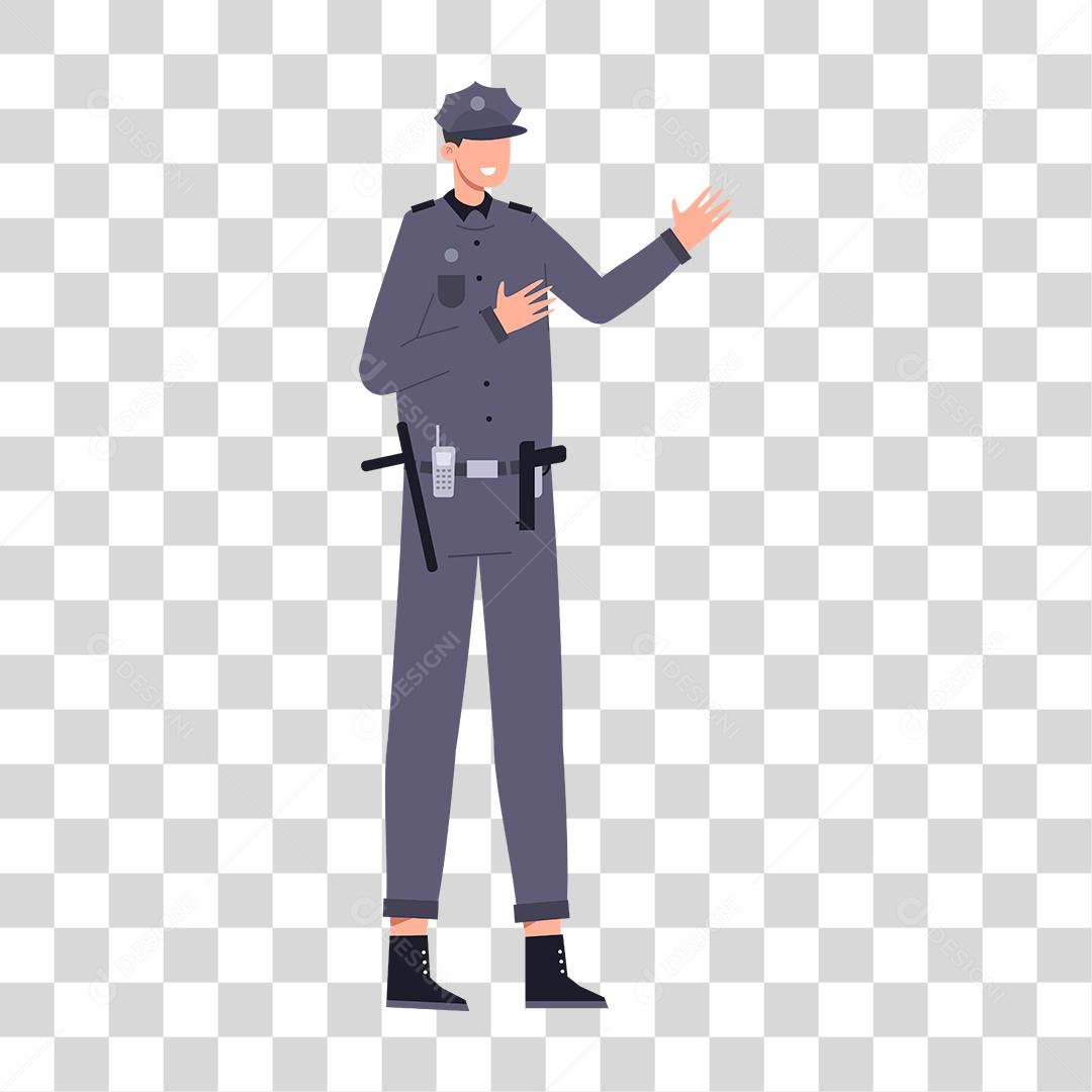 Desenho de pessoas trabalhando em suas profissões