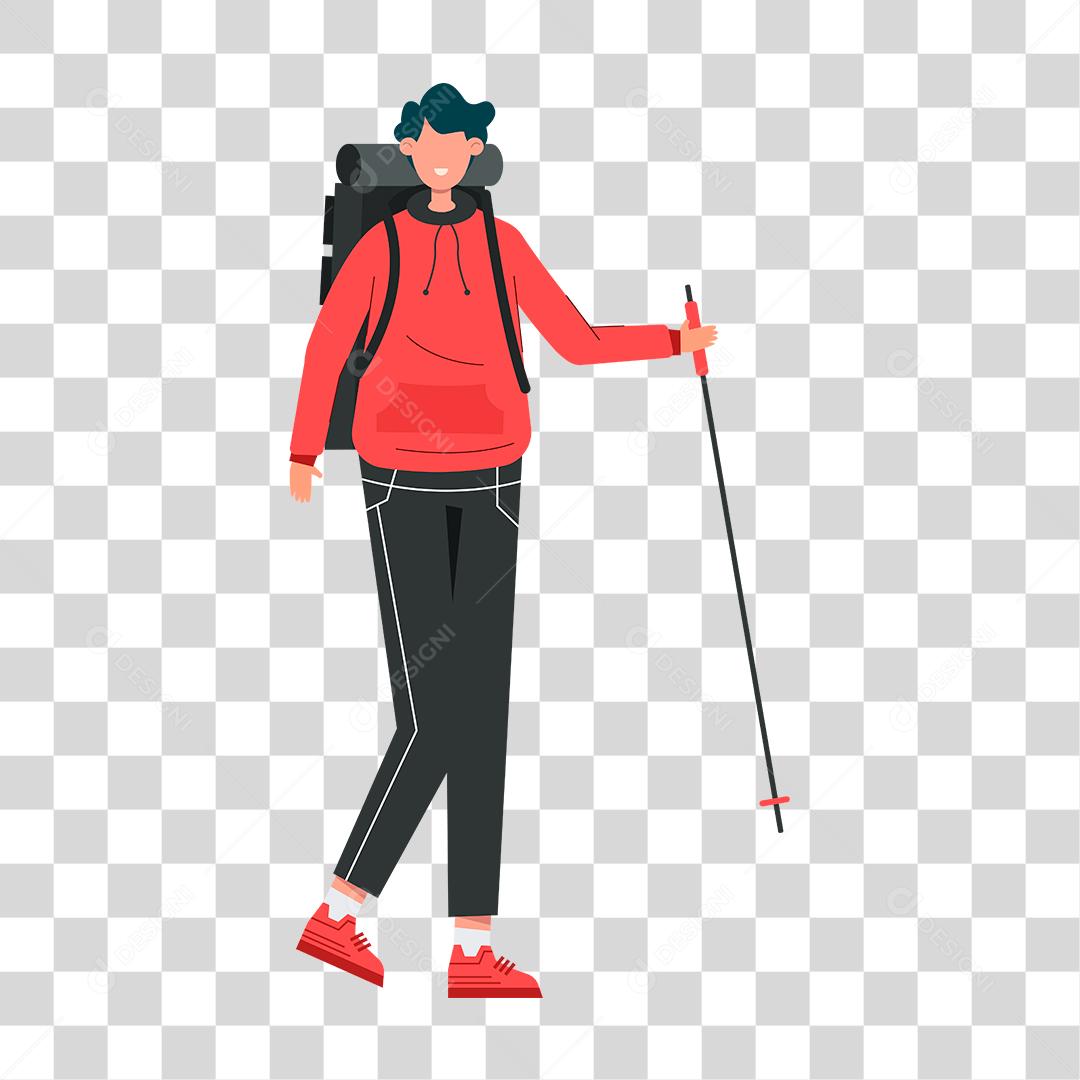 Desenho de homem trabalhador