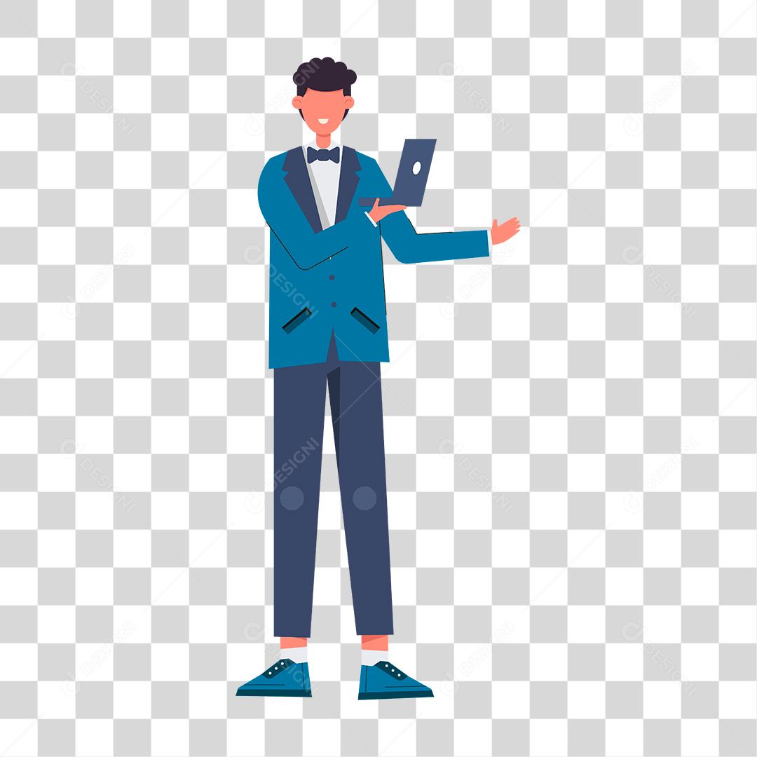 Desenho de homem trabalhador