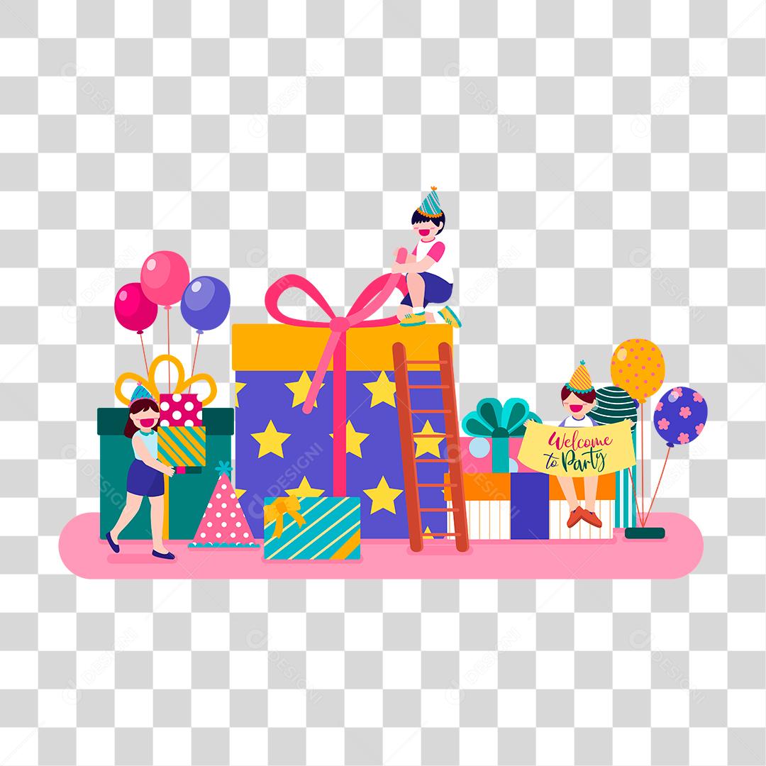 Desenho de festas decoraçoes