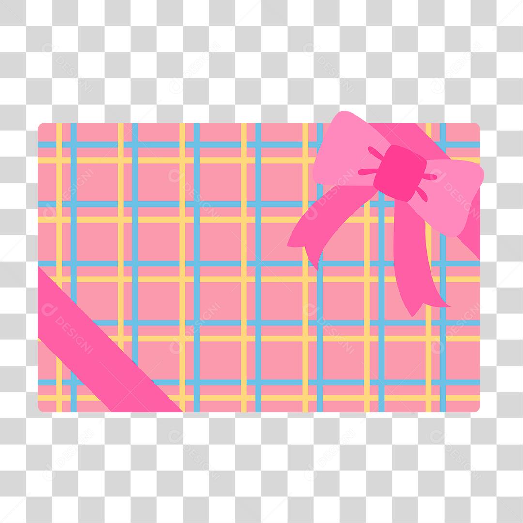 Desenho de caixa de presente datas comemorativas