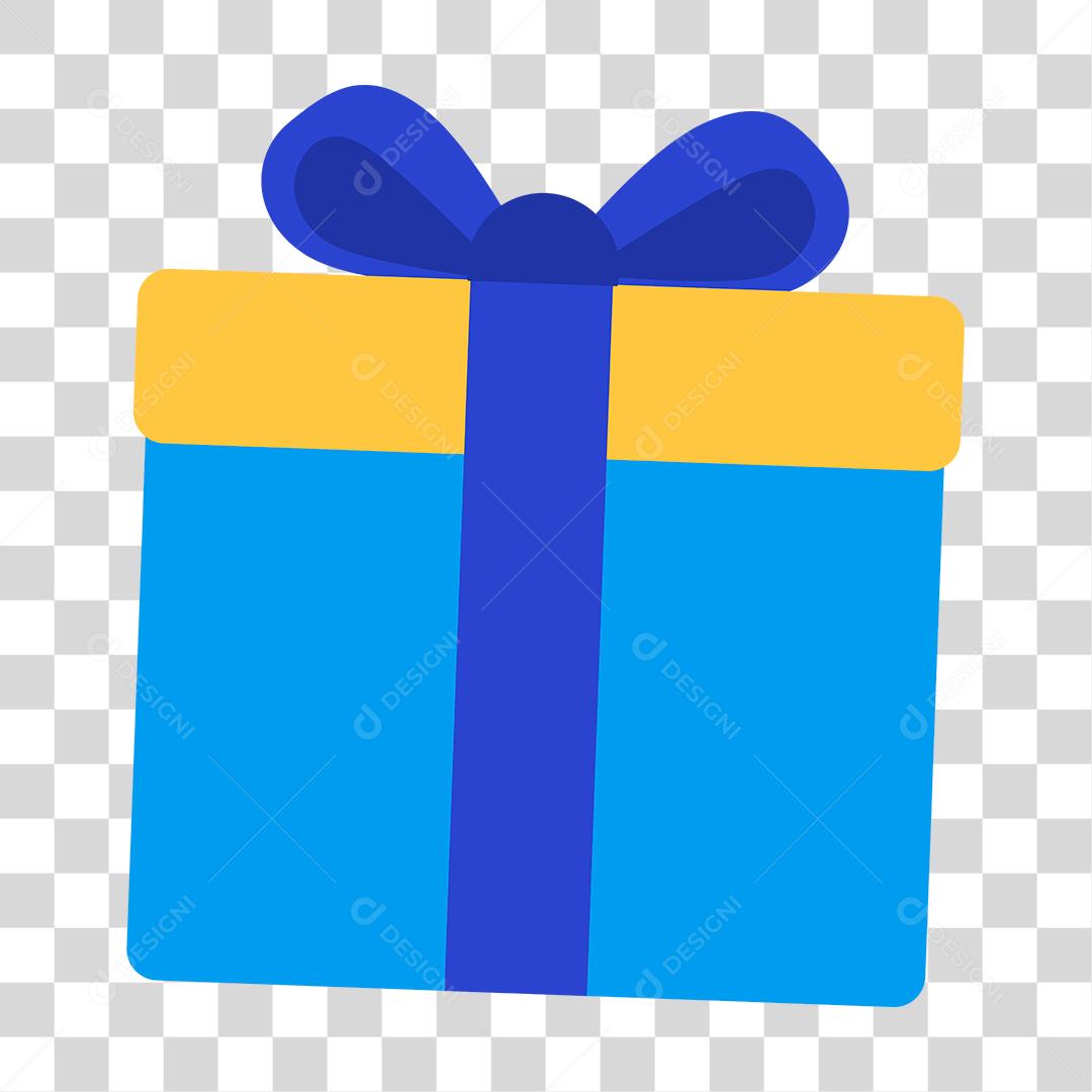 Desenho de caixa de presente datas comemorativas