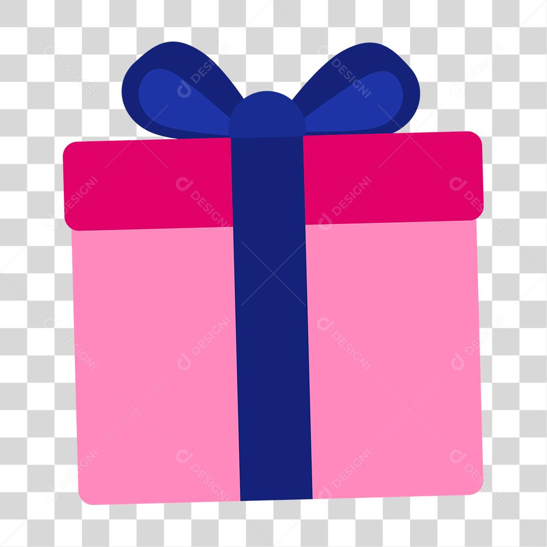 Desenho de caixa de presente datas comemorativas