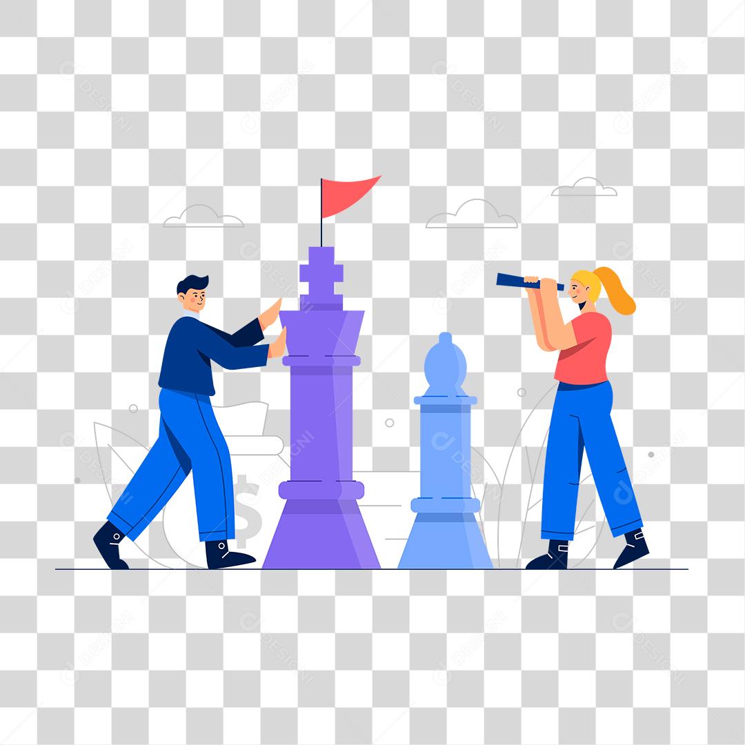 Desenhos de pessoas trabalhando em grupos escritório