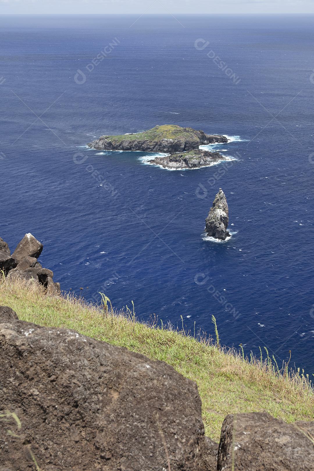Centro cerimonial Orongo Ilha de Páscoa