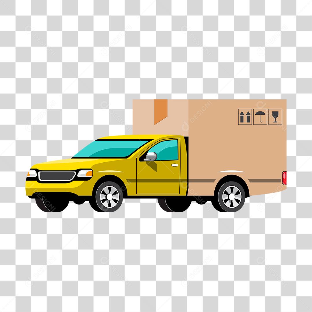 Desenho de carro caminhão