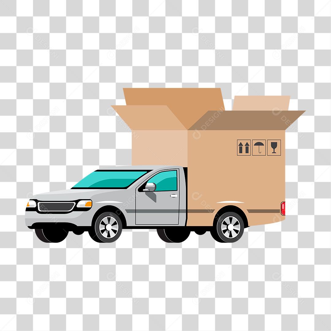 Desenho de carro caminhão