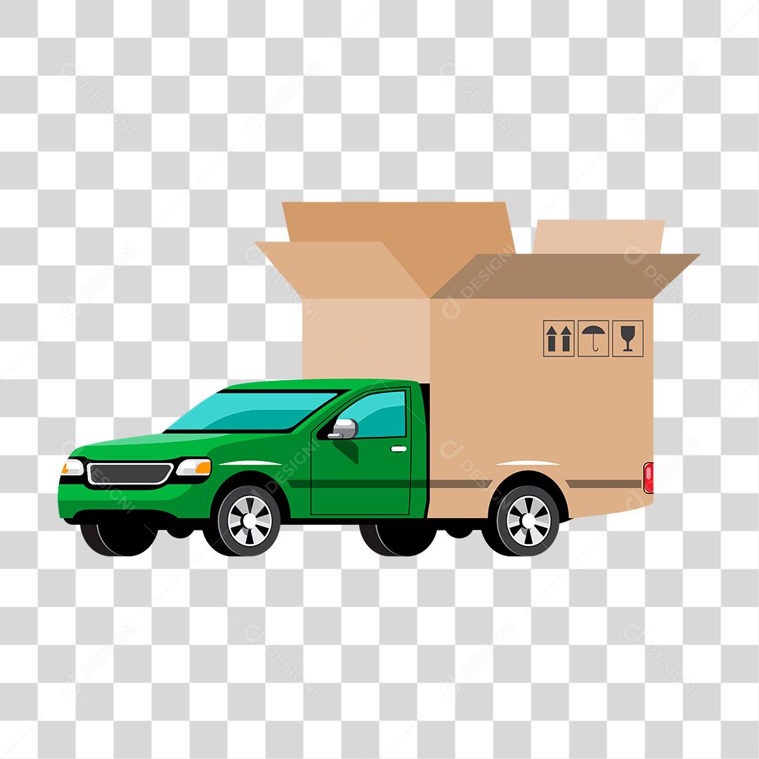 Desenho de carro caminhão