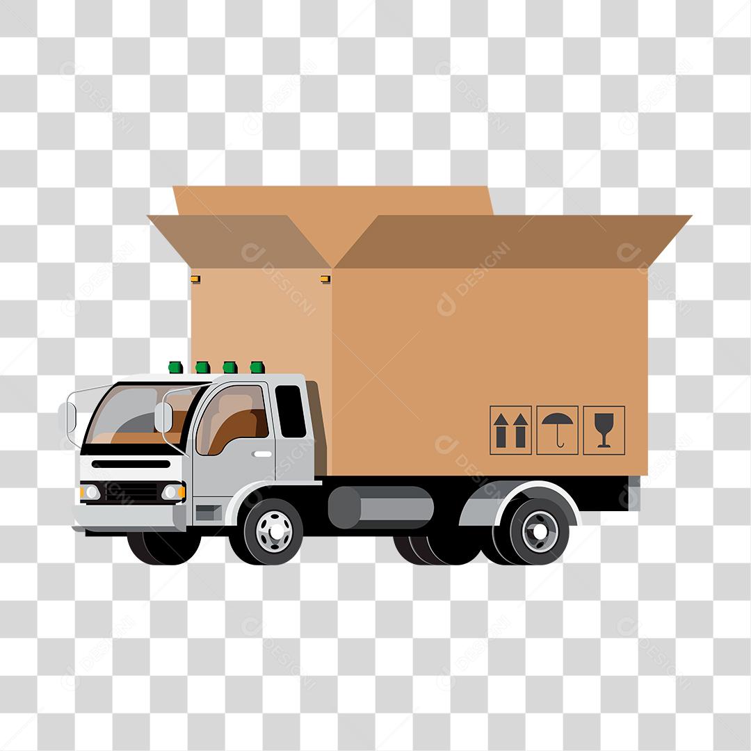 Desenho de carro caminhão