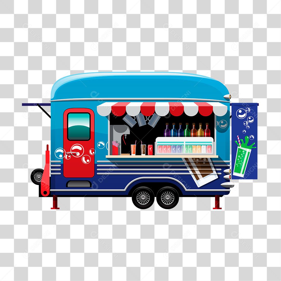 Desenho de food truck
