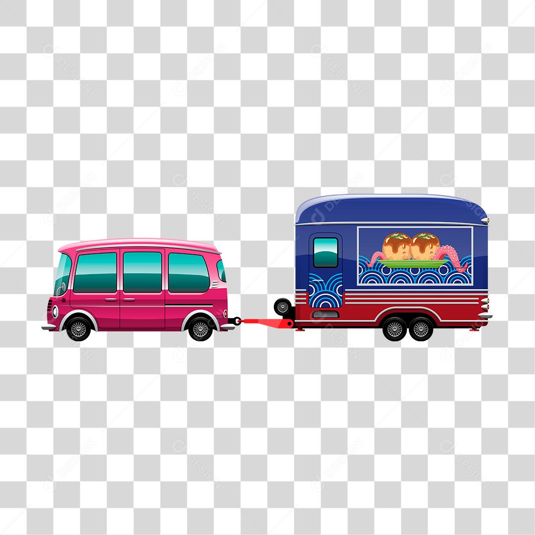 Desenho de food truck