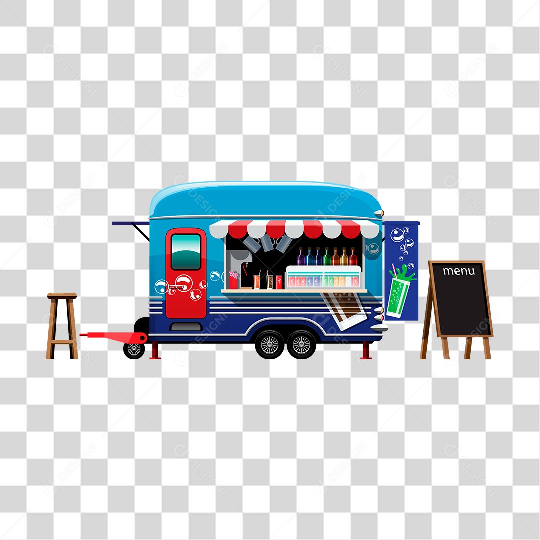 Desenho de food truck