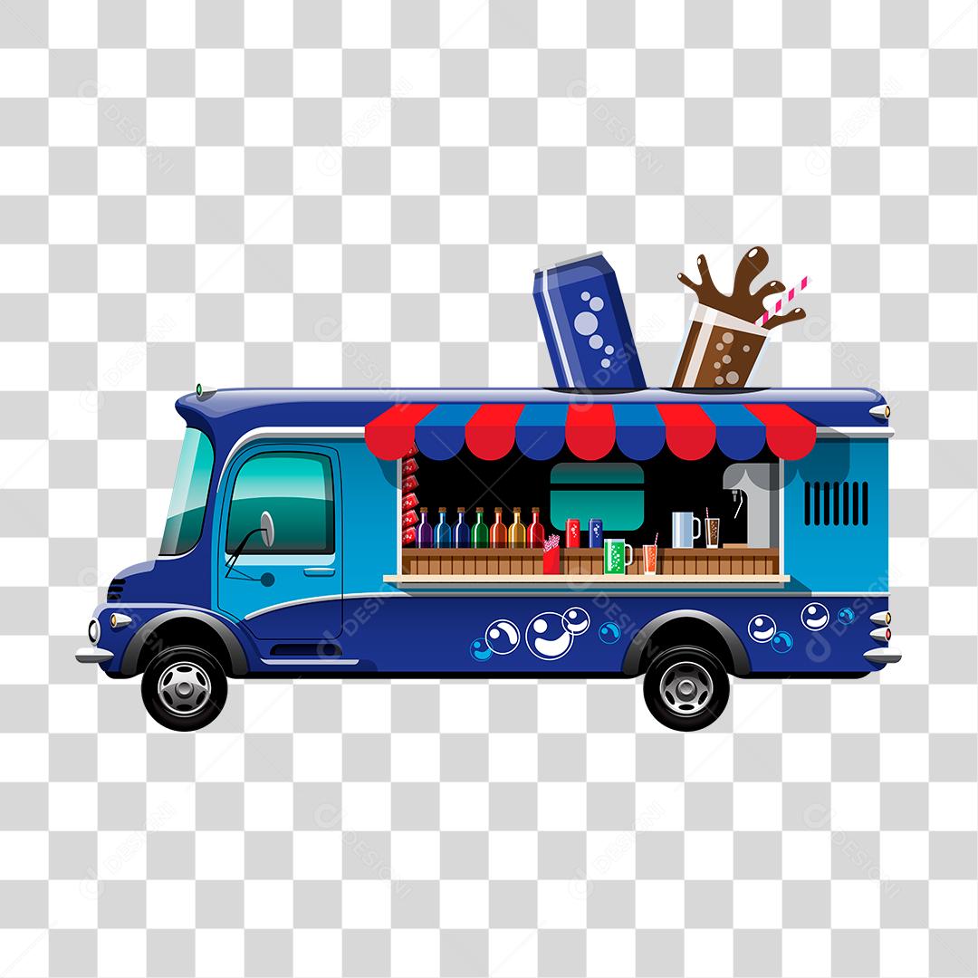 Desenho de food truck