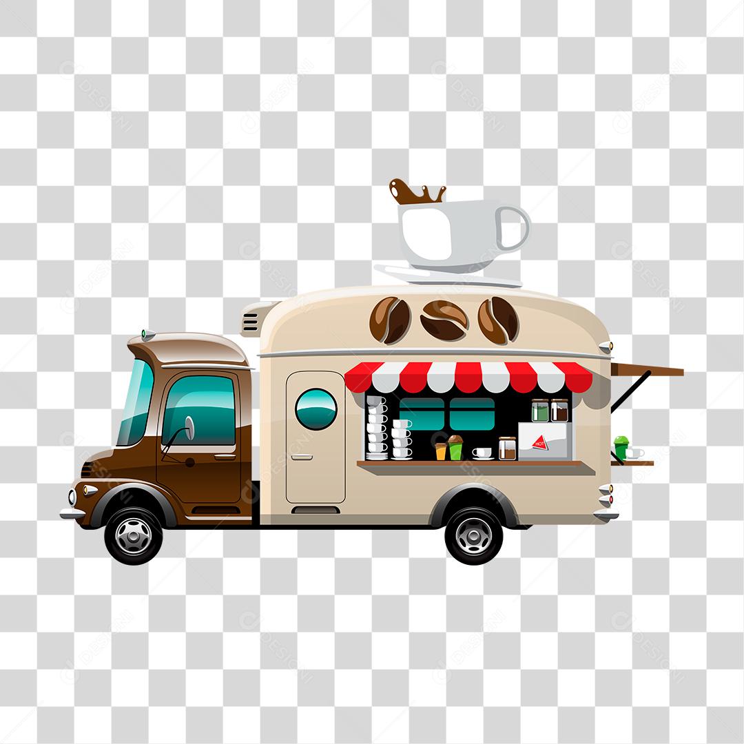 Desenho de food truck