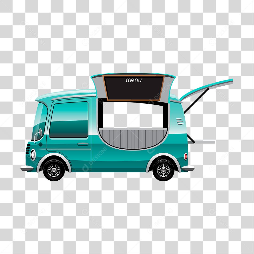 Desenho de food truck