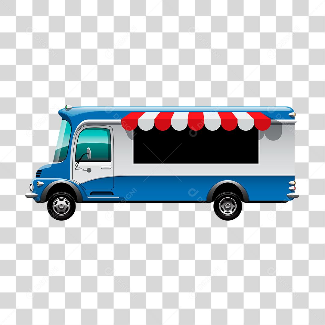 Desenho de food truck