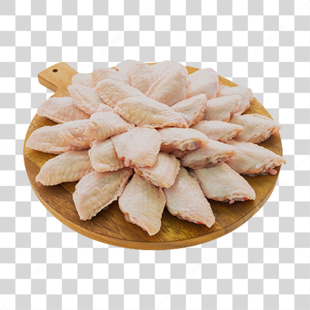 Meio da Asa em Tábua PNG Transparente