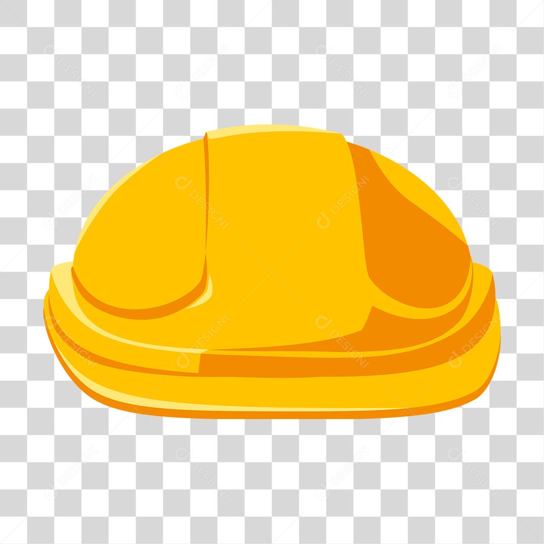 Desenho de capacete de trabalhador