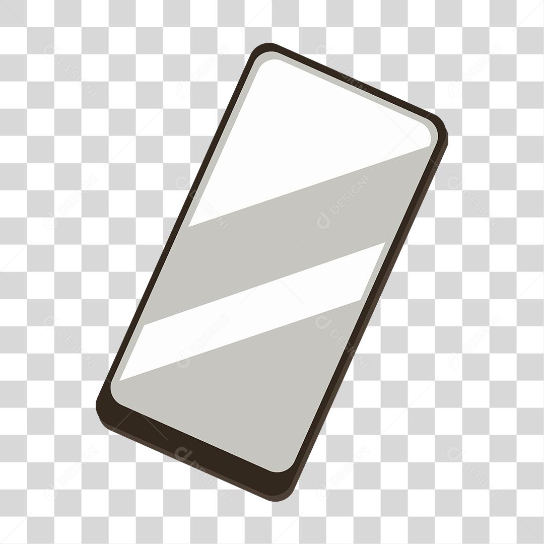 Desenho de aparelho eletrônico celular dispositivo