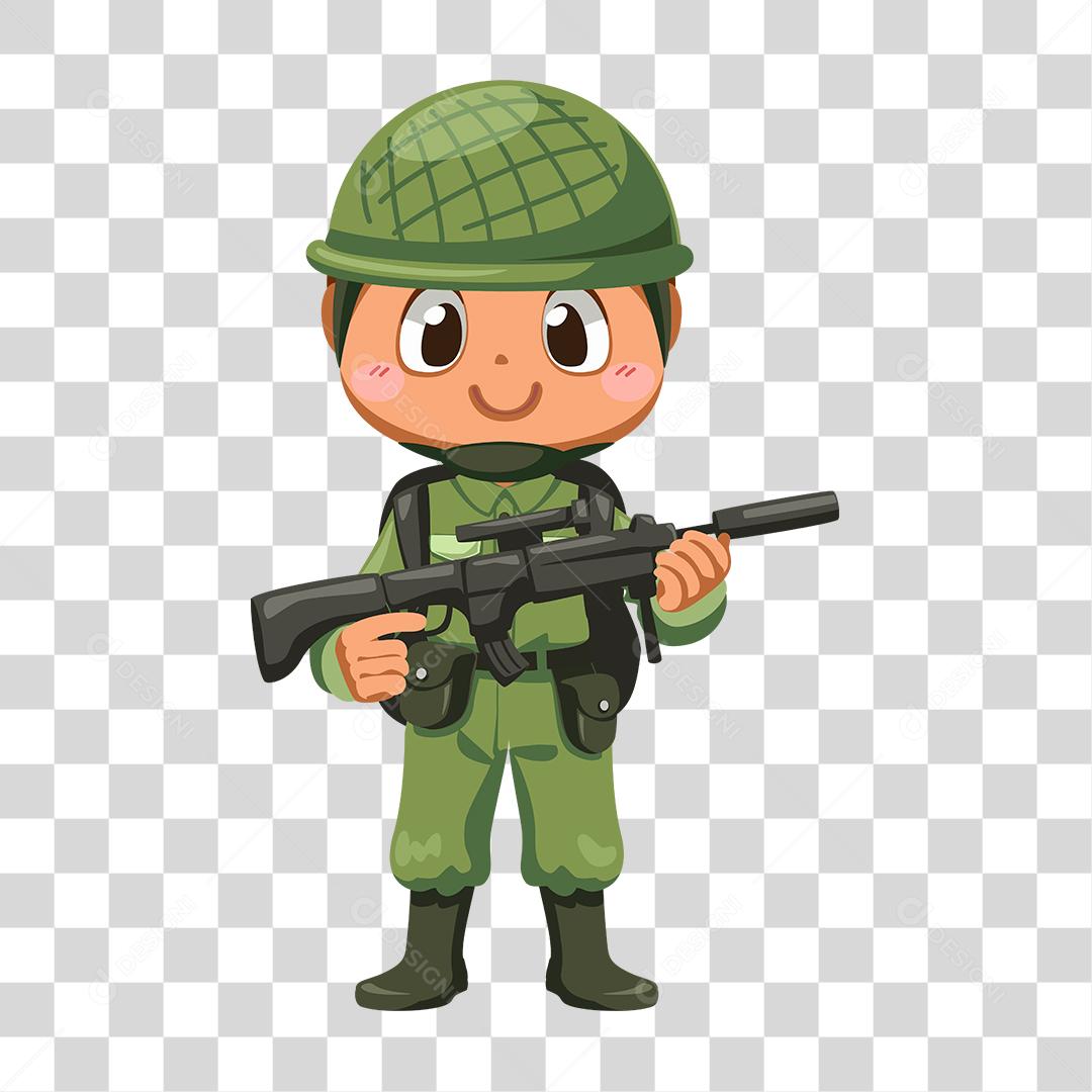 Desenho de soldado