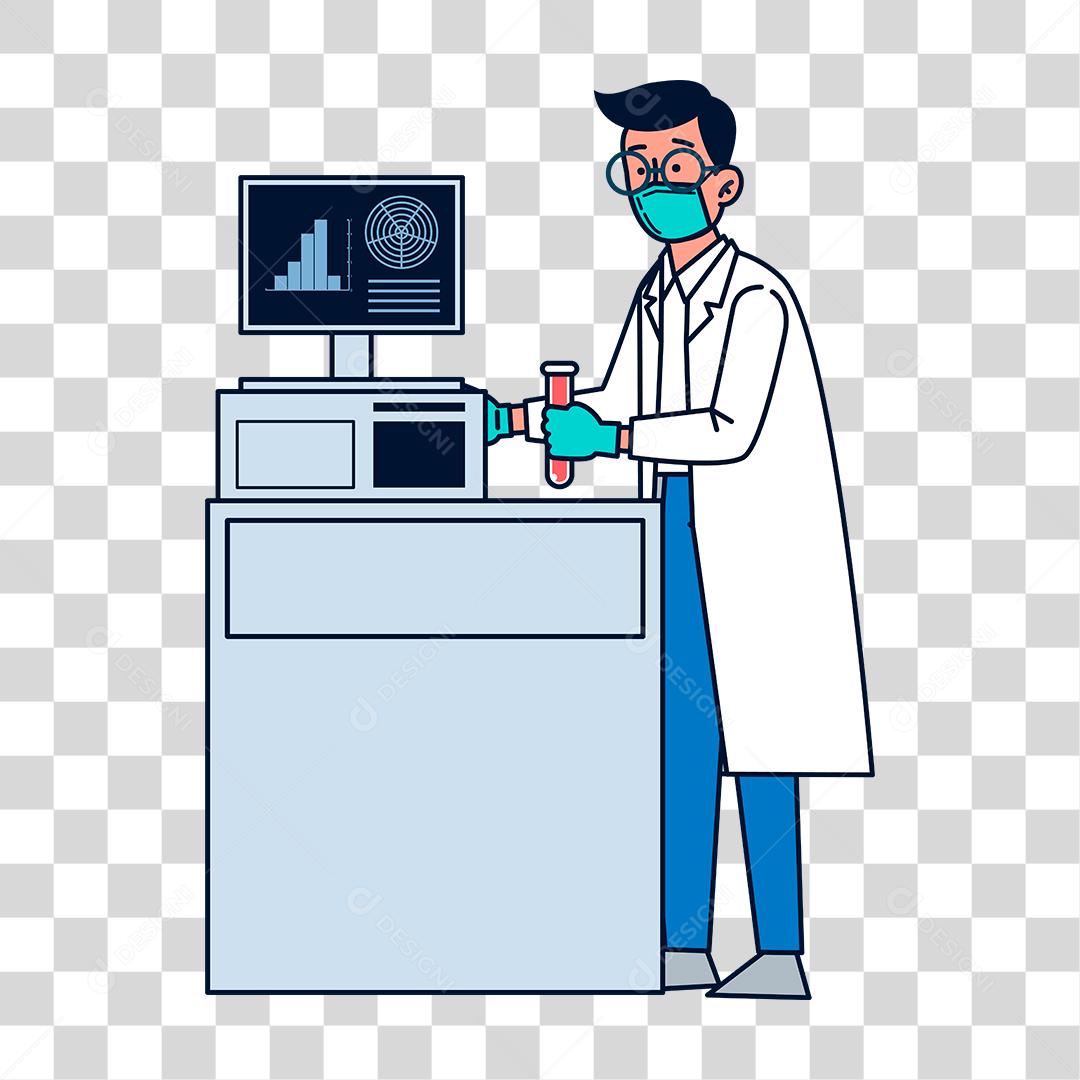 Desenho de cientistas