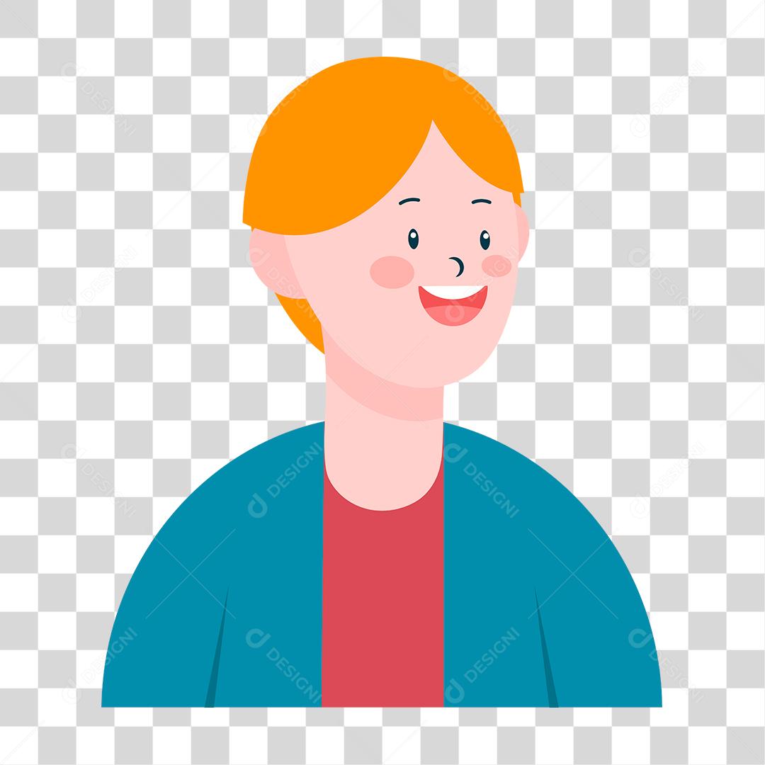 Desenho de um rosto feminino com expressões