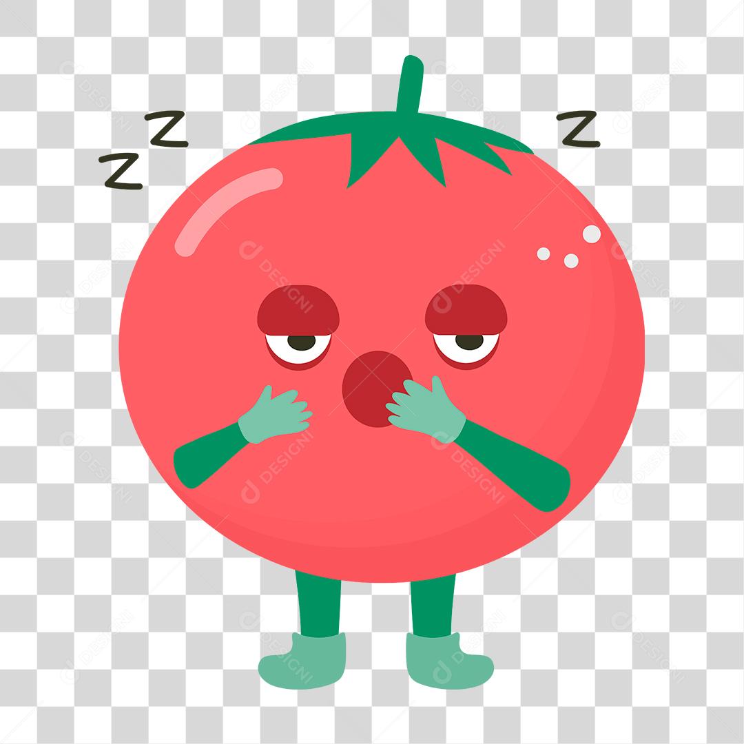 Desenho de tomate verdura