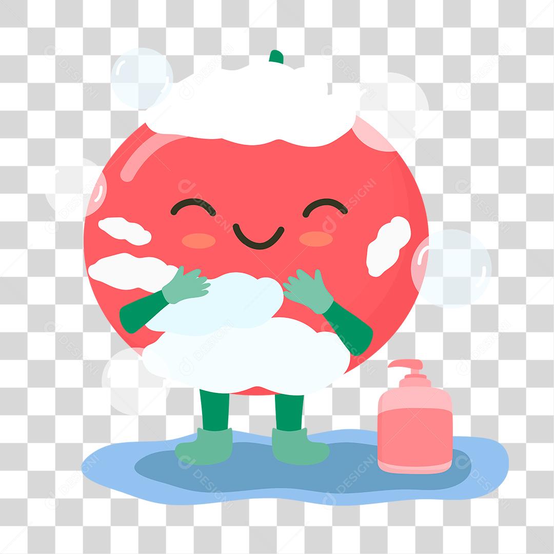 Desenho de tomate verdura