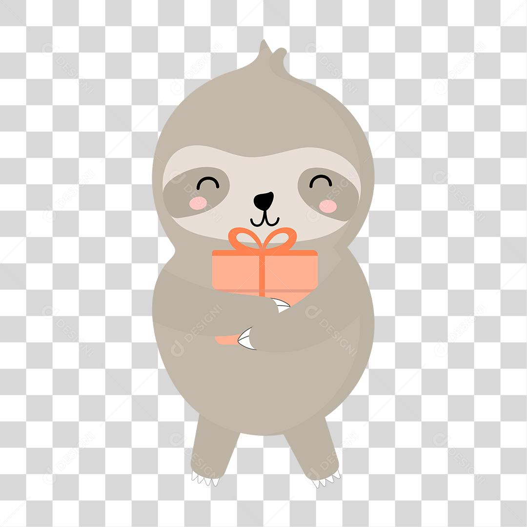 Desenho de preguiça