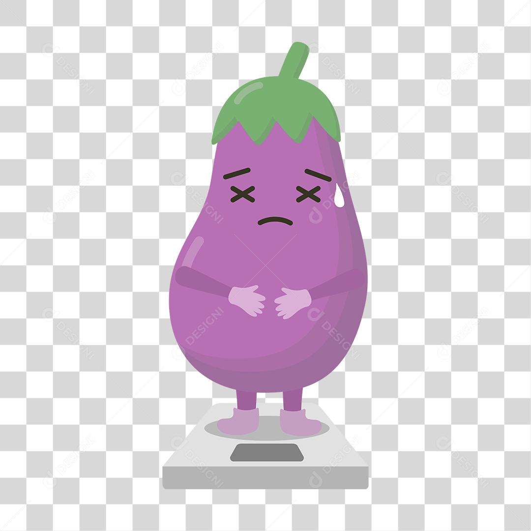 Desenho de berinjela