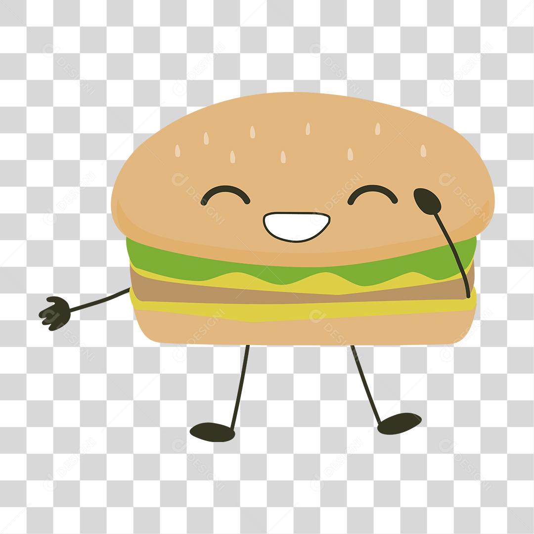 Food hamburger cartoon